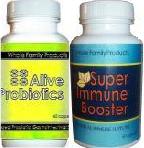 Super PRO Immune Booster Pack with Alive Probiotics